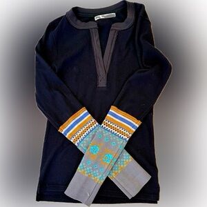 Free People Waffle Knit Pullover